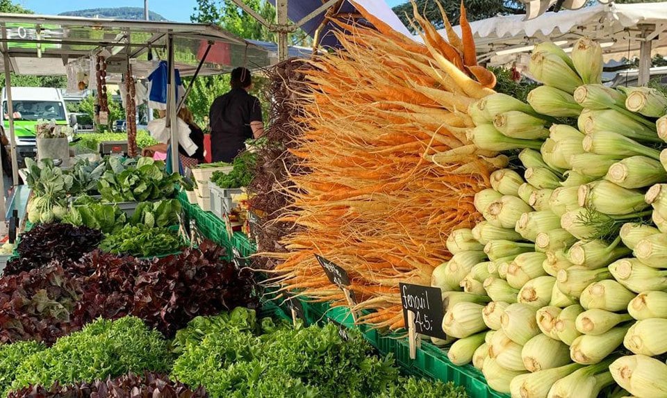 Pelbagai jenis sayur-sayuran dihasilkan siap untuk dijual kepada penduduk. - Foto Ihsan Eryzal